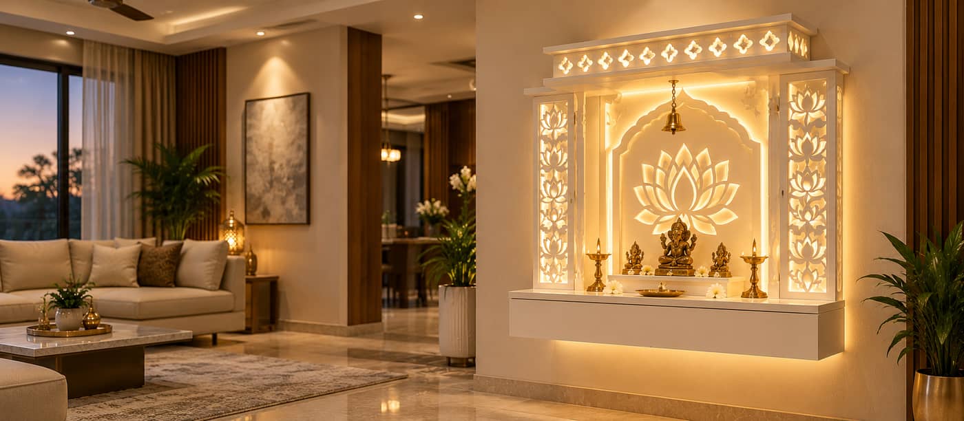 Corian Mandir by FabDot Fabricators, Delhi NCR